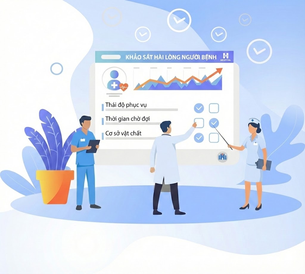 KHẢO SÁT SỰ HÀI LÒNG NGƯỜI BỆNH
